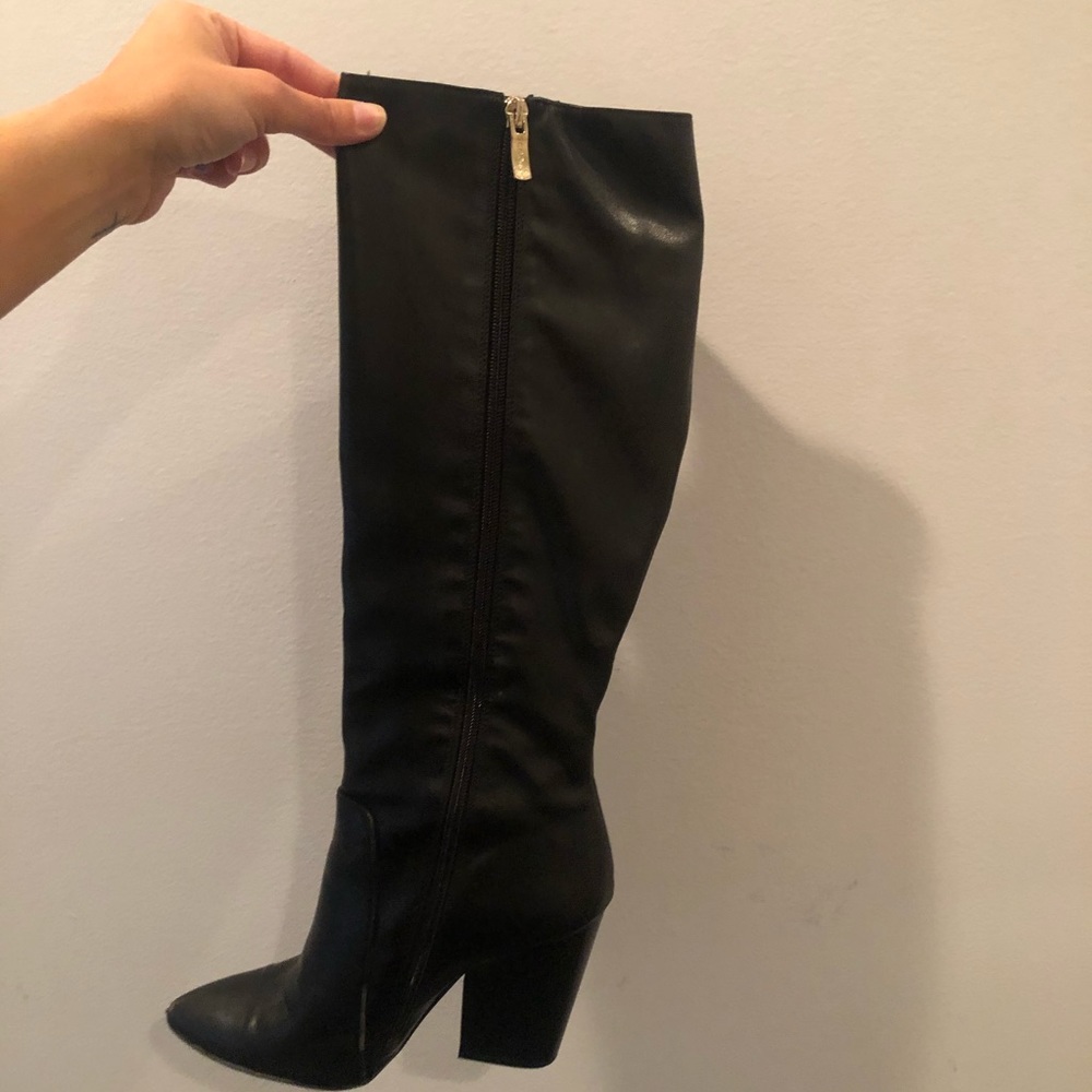 BCBG Black heeled boots